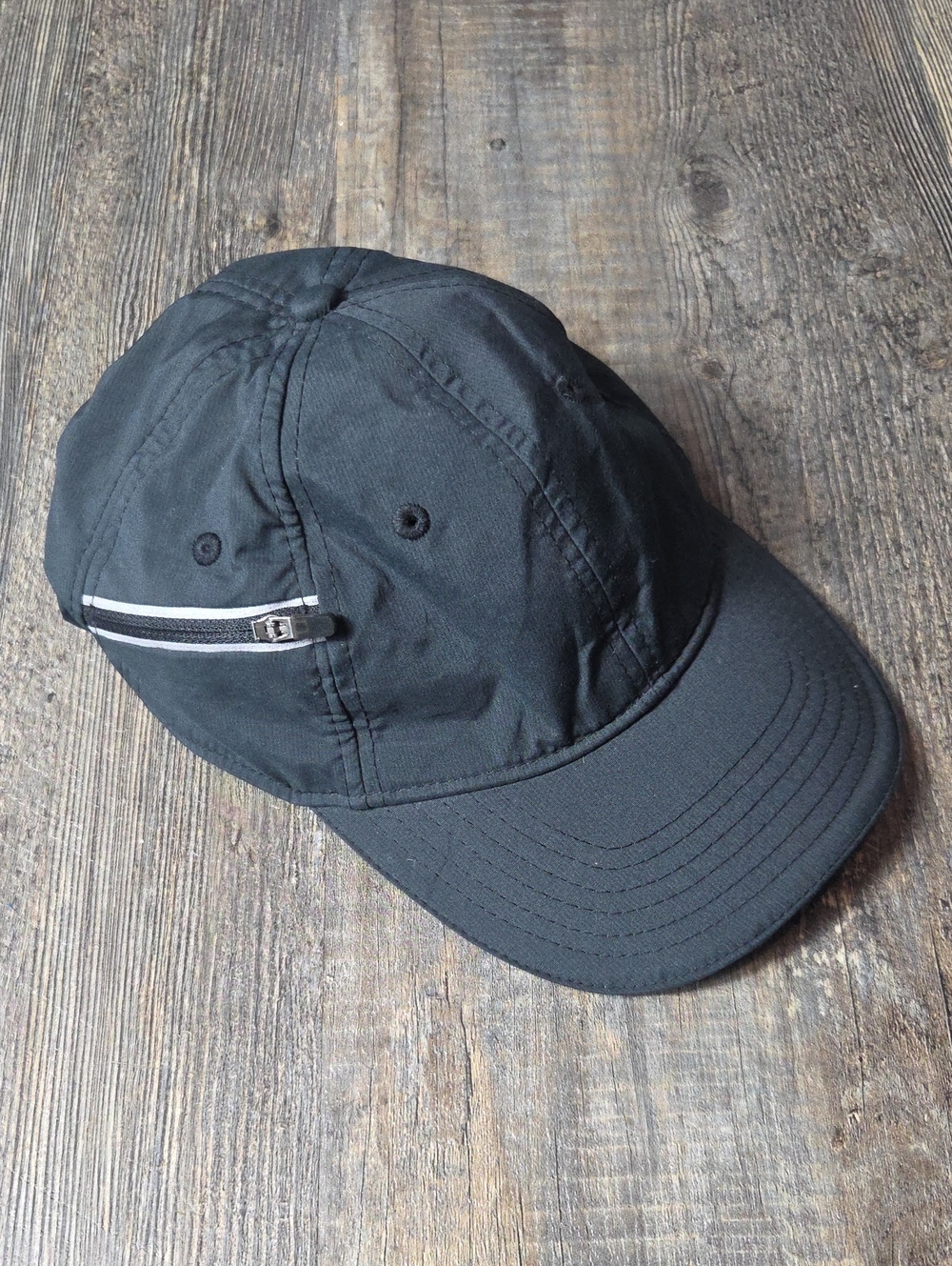lululemon athletica Black Baseball Cap with Zipper Pocket